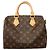 Borsa Louis Vuitton Monogram Speedy Bandoulière 25 Marrone - vista 14