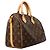 Borsa Louis Vuitton Monogram Speedy Bandoulière 25 Marrone - vista 2