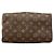 Borsa Louis Vuitton Monogram Speedy Bandoulière 25 Marrone - vista 3