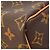 Borsa Louis Vuitton Monogram Speedy Bandoulière 25 Marrone - vista 6
