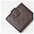 Cartera Gucci bi-fold en cuero marrón oscuro - vista 6