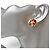 Orecchini coccinella con strass Christian Dior Rosso - vista 6