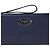 Bolsa de mão em couro azul marinho Salvatore Ferragamo - vista 3