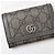 Tarjetero bi-fold Gucci gris Castaño - vista 3