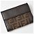 Zucca Cartera bi-fold Fendi de cuero marrón Castaño - vista 7