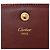 Cartier Tri-fold Wallet in Bordeaux Dark red - view 7