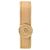 Cartera larga bi-fold Chanel Coco Button Beige