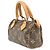 Louis Vuitton Speedy Mini HL Monogram Canvas mini Marrone - vista 3