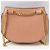 Borsa a mano Chloé in pelle beige rosa - vista 4