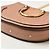Borsa a mano Chloé in pelle beige rosa - vista 5