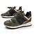 SNEAKERS LOUIS VUITTON RUN AWAY MONOGRAM LOGO LV P36 KAKI NUOVE Cachi