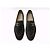 Hermès NEUF MOCASSINS HERMES MONTEREY 41.5 DAIM MARRON BOUCLE BEHAPI SUEDE LOAFER - vue 8