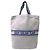 BORSA A MANO CHRISTIAN DIOR TOTE BAG DREAM TEAM BLU E BIANCO ROSE DES VENTS - vista 2