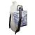 BORSA A MANO CHRISTIAN DIOR TOTE BAG DREAM TEAM BLU E BIANCO ROSE DES VENTS - vista 5