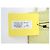 NEUF SAC A MAIN MARC JACOBS THE MINI TOTE BAG H089L01RE22 CUIR BANDOULIERE Jaune - vue 17