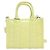 NEUF SAC A MAIN MARC JACOBS THE MINI TOTE BAG H089L01RE22 CUIR BANDOULIERE Jaune - vue 2