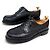 ZAPATOS JM WESTON GOLF DERBY 641 7.5E 41.5 LARGE 42 EN CUERO NEGRO