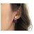 NUOVI ORECCHINI DIOR TRIBALES PERLA E STRASS VIOLET PEARL Porpora - vista 9