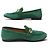 Hermès SCARPE HERMES MOCASSINI COLETTE H221157Z 36.5 CAPRA VELLUTO VERDE - vista 2