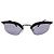 Occhiali da sole Prada Cat-Eye in metallo viola Porpora - vista 2