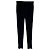 Giorgio Armani gerippte Strickhose aus schwarzer Wolle