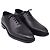 Salvatore Ferragamo Lace-Up Oxford Shoes in Black Leather - view 3
