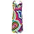 Vestido curto estampado com gola halter Emilio Pucci em rayon multicolorido Multicor