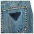 Jeans a gamba dritta Prada in cotone blu - vista 3