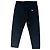 Jeans a gamba dritta in cotone nero con placca logo Prada - vista 2