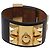 Bracciale Hermès Collier De Chien in pelle di vitello nera Nero