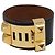 Bracciale Hermès Collier De Chien in pelle di vitello nera Nero - vista 3