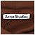Acne Studios Kapuzenpullover mit Rundhalsausschnitt aus brauner Baumwolle - Ansicht 4