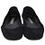 Ballerine con punta rotonda Manolo Blahnik in camoscio nero - vista 2