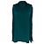Blusa Max Mara con cuello en V de algodón verde