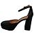 Escarpins à plateforme Basette Gianvito Rossi en cuir noir - vue 4