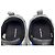 Everyday Balenciaga Radar Gradient Lines Sneaker aus silbernem Polyester - Ansicht 13