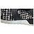 Sneakers slip-on Moncler Meline in nylon nero - vista 15