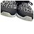 Sneakers slip-on Moncler Meline in nylon nero - vista 16