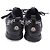 Sneakers slip-on Moncler Meline in nylon nero - vista 5