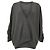 Brunello Cucinelli drapierter Cardigan aus grauer Seide