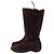 Stivali UGG Desoto Tall Fringed in camoscio marrone - vista 4