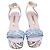 Sandálias de plataforma Sophia Webster Jade Malibu em PVC multicolorido Multicor - vista 2