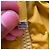 Impermeable High-Low Printseps Moncler en poliamida amarilla Amarillo - vista 4