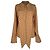 Camicia Burberry Monogram bicolore con fiocco in seta multicolore