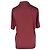 Polo girocollo a V Herno in lyocell bordeaux Bordò - vista 3