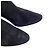 Stivali alti a punta Manolo Blahnik in camoscio nero - vista 8