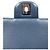 Chanel Borsa a tracolla con catena e patta in pelle caviar blu - vista 9