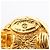 Orecchini a clip Chanel cerchio oro e rosso D'oro - vista 4