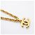 Collana Chanel placcata oro D'oro - vista 2