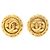 Orecchini a clip Chanel placcati oro D'oro